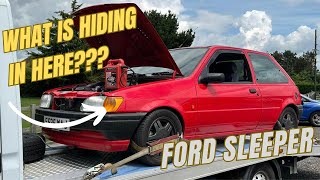 WE BOUGHT AN IMMACULATE MK 3 FORD FIESTA THAT HAS A SECRET