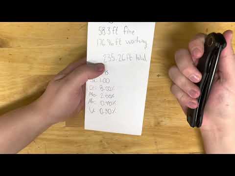Final Review, Edge Test, and Concluison DC53 Steel