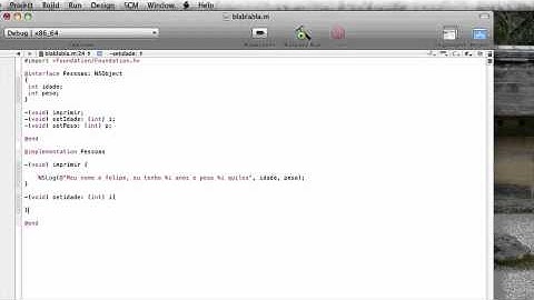 Tutorial Objective C - 05 - Implementação (Em Português).mov