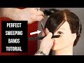 PERFECT Sweeping Bangs Tutorial - TheSalonGuy