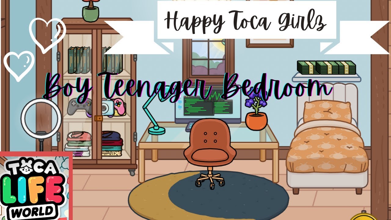 Simple Boy Teenager Bedroom Design Toca Boca Life World Happy Toca