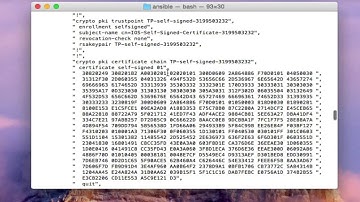 Ansible Cisco IOS example  - Running Reports