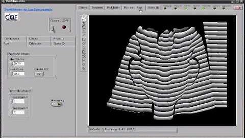 Perfilómetro de Luz Estructurada Calibrado