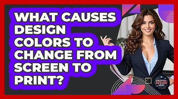 What Causes Design Colors To Change From Screen To Print? - Graphic Design Nerd
