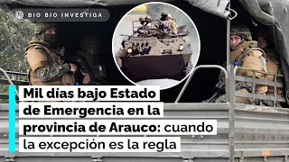 Mil días bajo Estado de Emergencia en la provincia de Arauco: cuando la excepción es la regla