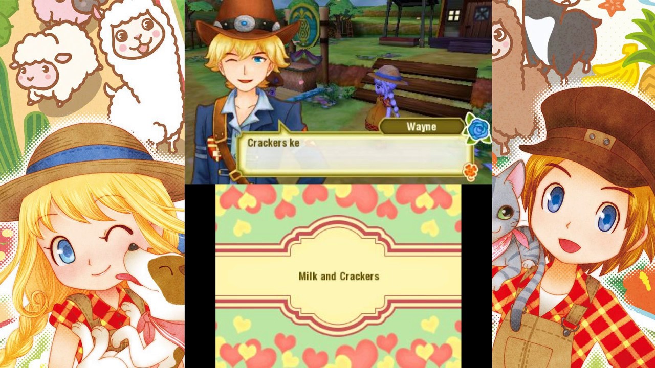 Story Of Seasons Trio Of Towns Wayne Story of Seasons: Trio of Towns: Wayne's Light Blue Love Event "Milk