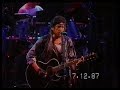 Bob Dylan  - Grateful Dead - Chimes Of Freedom - Rutherford 12 07 1987