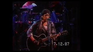 Bob Dylan  - Grateful Dead - Chimes Of Freedom - Rutherford 12 07 1987