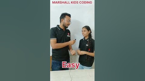 MARSHALL KIDS CODING