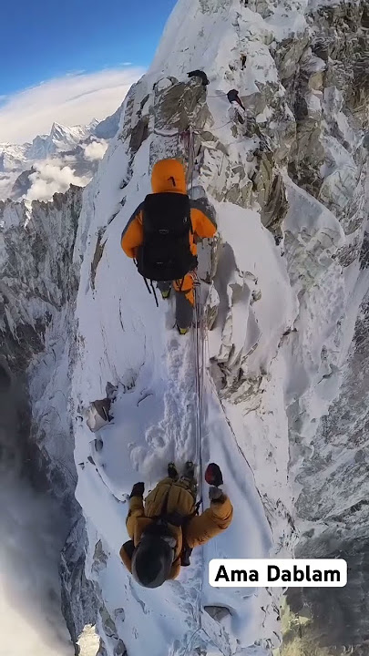 Ama Dablam - One of Nepal's most demanding expeditions under 7,000m.#mountains #climbing