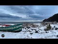 Four Nights Of Winter Camping in Gaspesie National Park - Day 1 + 2: Exploring The River