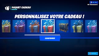 Je vous offre des cadeaux sur Fortnite !! (en direct)