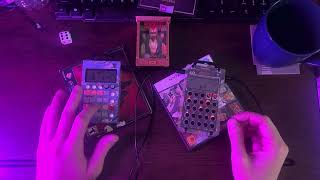 My first dual Pocket Operator K.O. Po33 jam session. Unedited