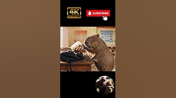 Capy phản diện đổ tội cho Minh béo bỏ sâu lông vào cặp hù cô và cái kết 🤣🤣#viral #capybara