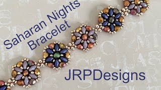 Saharan Nights Bracelet Beading Tutorial