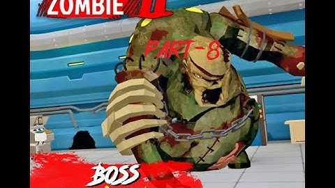 The Walking Zombie 2 :Walkthrough PART 8 | Killing 1st Boss Woodlands TITAN | IOS/ANDROID gameplay