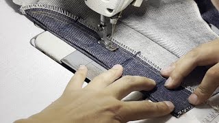 : Using one machine to make RAW denim jeans(1901-1906 style)