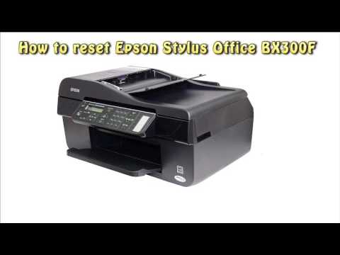 video Reset Epson BX300F Waste Ink Pad Counter