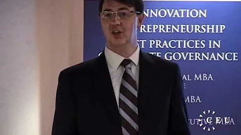 Business school alumnus Michael McNutt on his succ...