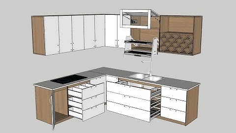 How to Design Kitchen Cabinet Manufacturing in 30 Minutes Sketchup Dynamic