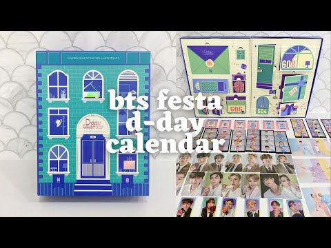 BTS FESTA D-DAY CALENDAR : CELEBRATION OF THE 8TH