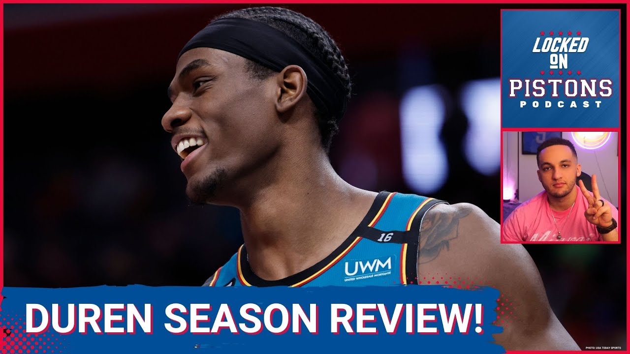 Detroit Pistons Season Review Jalen Duren, Youngest Player In The