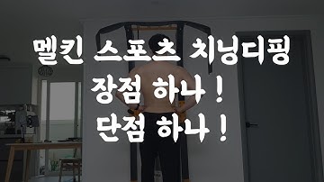 멜킨스포츠 마스터킹 치닝디핑 간단 후기