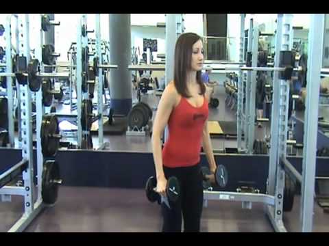 Dumbbell Front Raise with Both Arms - Instructional Workout Video jim stoppani meal plan
