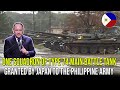 One squadron of type 74 main battle tank granted by japan to the philippine army 