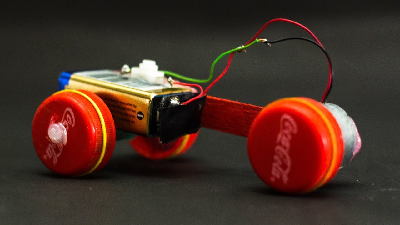 DC Motor Car How To Make Simple Car Mini Car YouTube