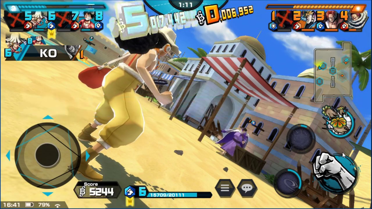 One piece bounty rush, gameplay usopp timeskip. YouTube