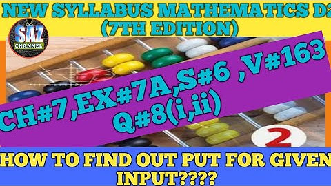 Relations & Functions|Evaluation of function at given point| NSM(D2 7TH EDITION)|SAZCHANNEL