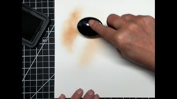 Blending brushes for distress ink application