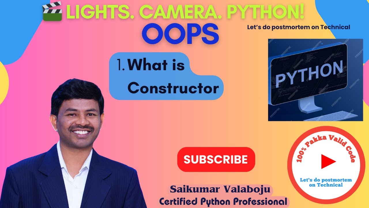 3.Python Constructor Explained | __init__ Method in Classes for ...