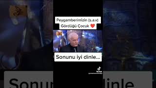 Hz Peygamberimiz Sallallahu Nihat Hatipoğlu Sözleri