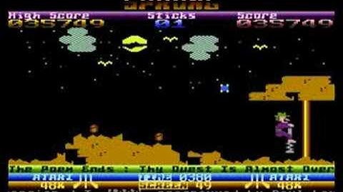 Atari 8bit game - Sprong - Final