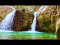 Sacred Waterfall 🌿 528Hz Healing Frequency for Deep Sleep &amp; Spiritual Meditation (1 Hour)