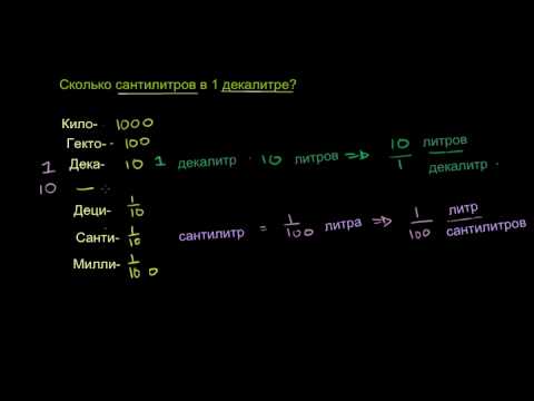 Перевод единиц измерения