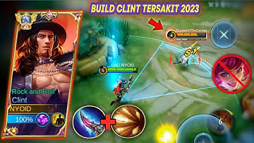 GAMEPLAY CLINT LAWAN BEATRIX ! BUILD CLINT TERSAKIT 2023 | BY TOP GLOBAL CLINT