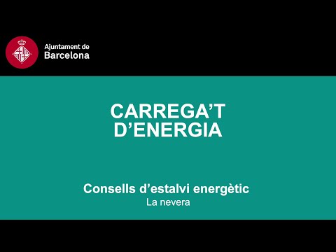 Vídeo: Quant consum d'energia per a la nevera?