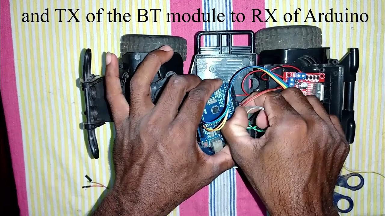 How to make Bluetooth Remote Controlled Car RC car upgrades DIY