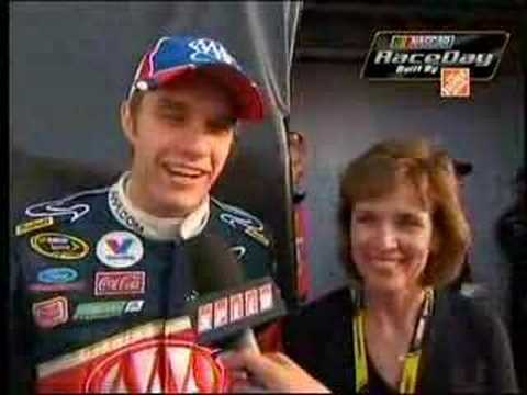 David Ragan & his mom on Speed