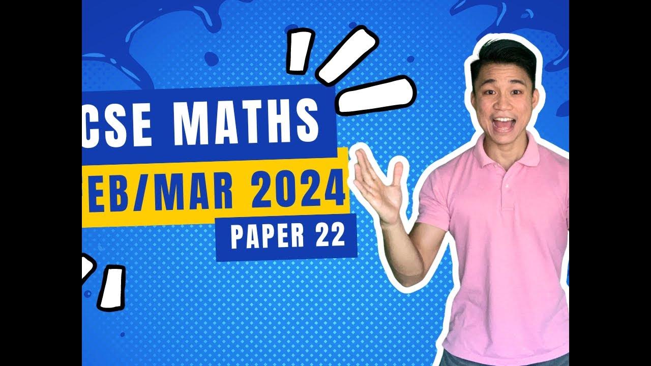 0580/22/F/M/24 FEB/MAR 2025 VARIANT 22 IGCSE MATHS (Extended) A