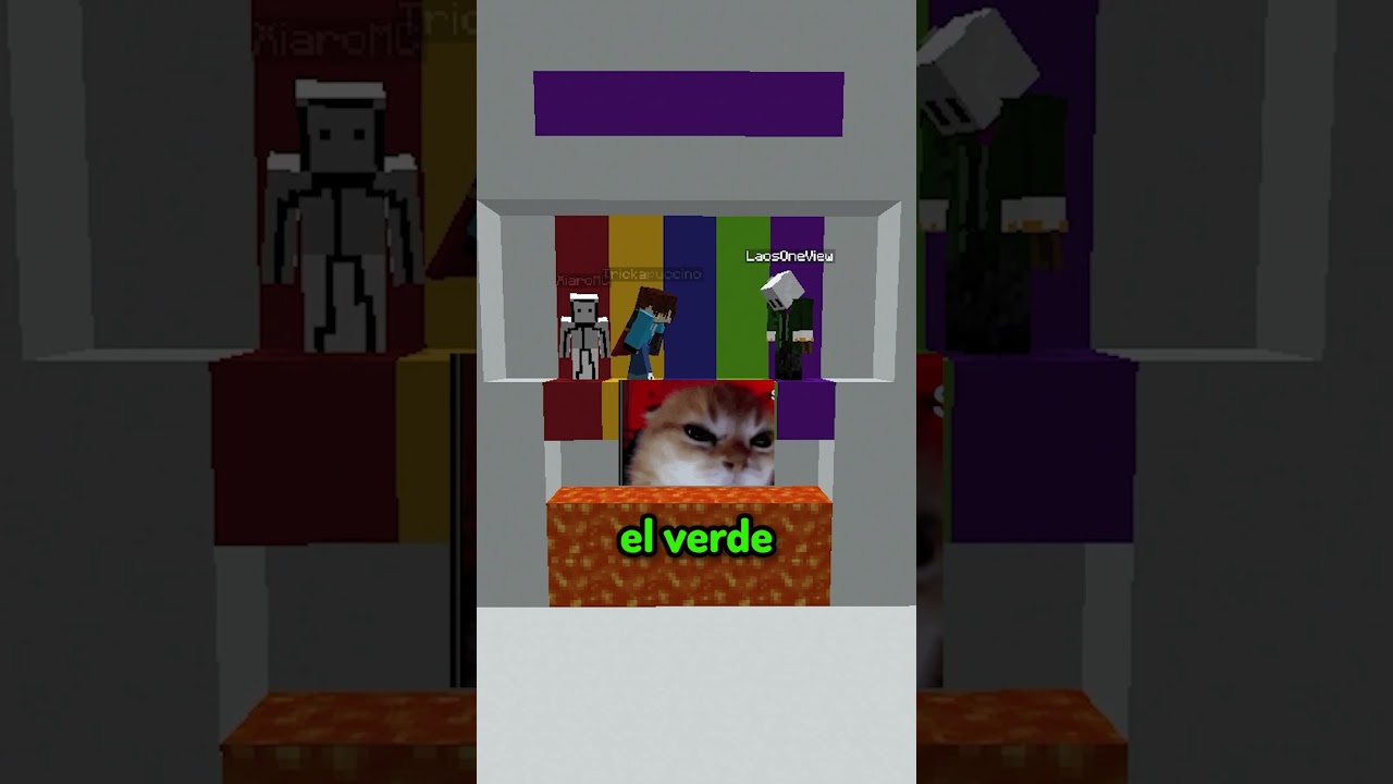 No eligas el color! #minecraft #sehar