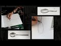 Art Project | Drawing Spoons With Pencil