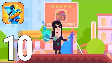 Bowmasters Gameplay Walkthrough Part 10 - Dark Mage [iOS/Android Games]