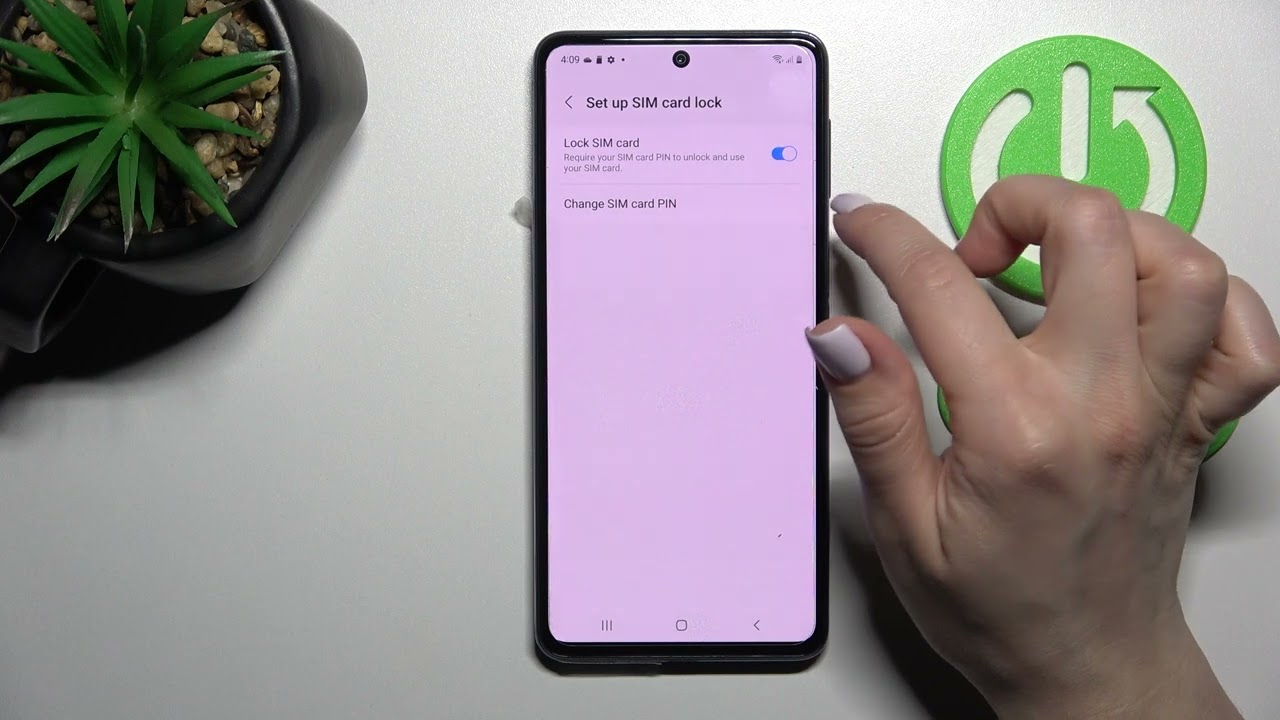 Como alterar o PIN do cartão SIM em SAMSUNG Galaxy M53 5G?, How To 