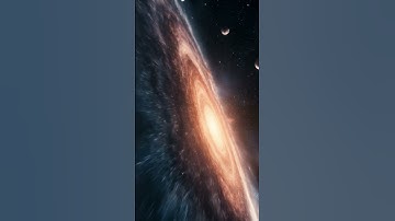 Voyage To Galactic Core Of Galaxy In Deep Outer Space In Action #spaceart #space #spacescene