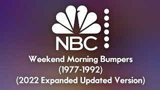 NBC Weekend Morning Bumpers (1977-1992) (2022 Expanded Updated Version)