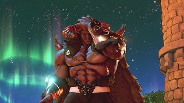 STREET FIGHTER V Devil Halloween Bison & Cammy Stage